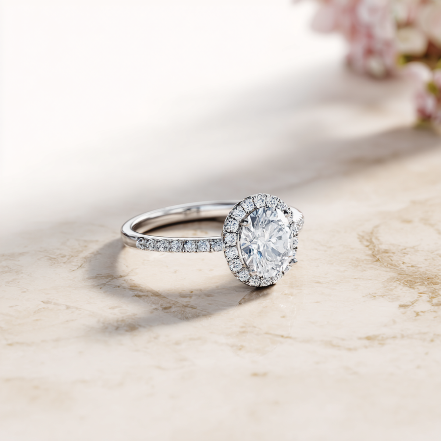 Engagement ring setting by Osiris Diamonds